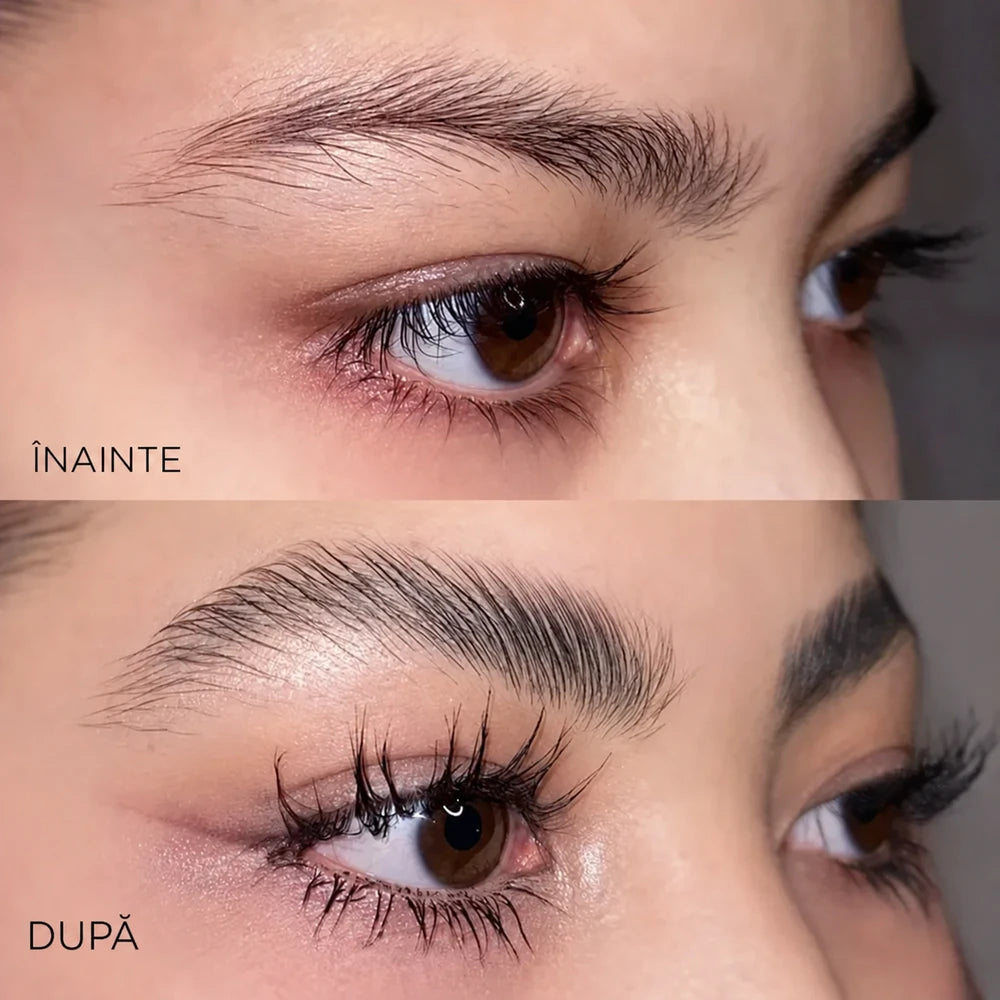Gel transparent pentru sprâncene – fixare puternică și efect laminat
