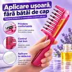 Pieptene Aplicator pentru Ulei și Seruri, cu Masaj