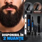 Creion pentru Barbă Negru, Rezistent la Apă, cu Pensulă